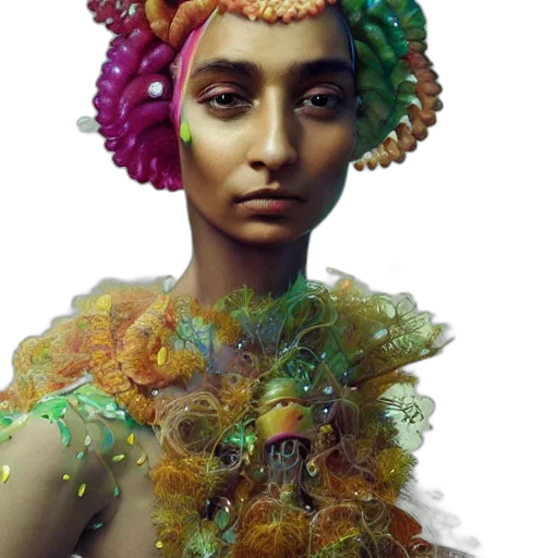 jewelry, crown, hair, face, photorealistic, fantasy art, concept art, oil painting transparent PNG cut-out