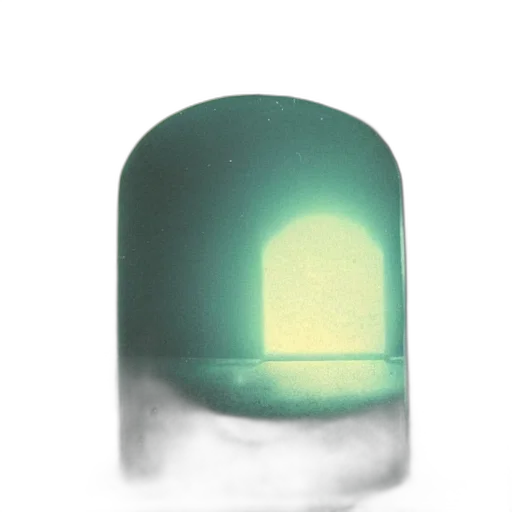 bottle, jewelry, crown, hat, vaporwave, 3d render, photorealistic, green transparent PNG cut-out