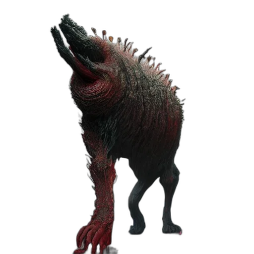 creature, animal, staff, dragon transparent PNG cut-out