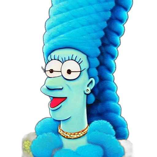 hat, crown, staff, hair, cartoon, 3d render, concept art, photorealistic transparent PNG cut-out