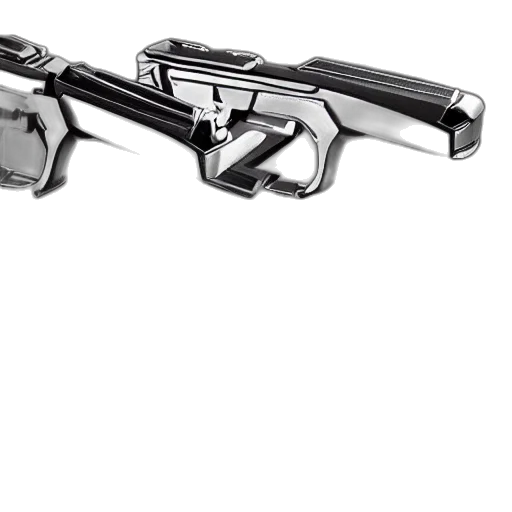 weapon, jewelry, 3d render, concept art, photorealistic, futuristic, pistols transparent PNG cut-out