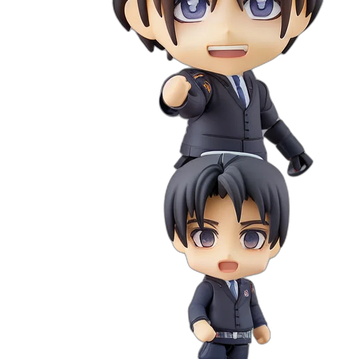 3d render, viktor, orban, anime transparent PNG cut-out