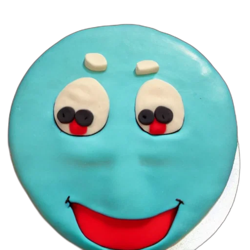 face, mask, food, 3d render transparent PNG cut-out