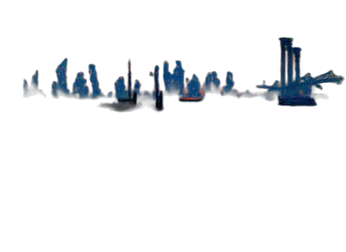 pixel art, 3d render, concept art, neon, robotic, cyberpunk, steamboat, bay transparent PNG cut-out