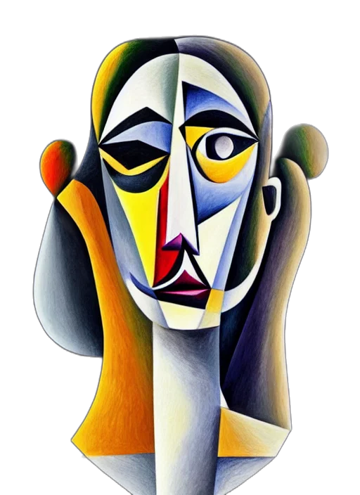 mask, face, jewelry, oil painting transparent PNG cut-out