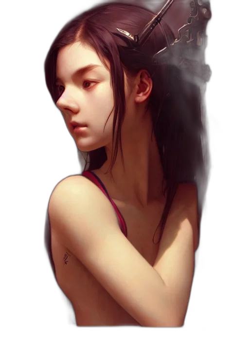 face, dragon, mask, crown, fantasy art, photorealistic, concept art, oil painting transparent PNG cut-out