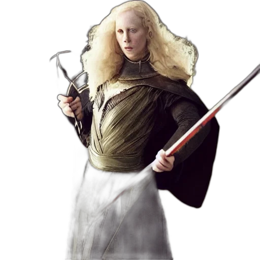 staff, sword, dragon, fantasy art transparent PNG cut-out