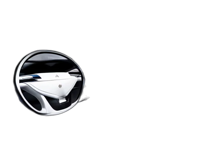 car, robot, mask, 3d render transparent PNG cut-out
