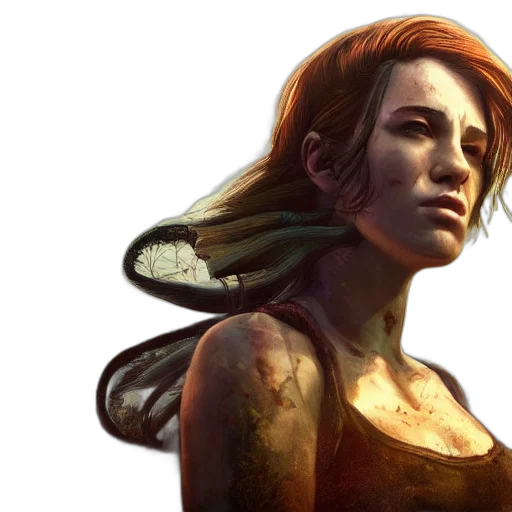 face, concept art, fantasy art, photorealistic transparent PNG cut-out