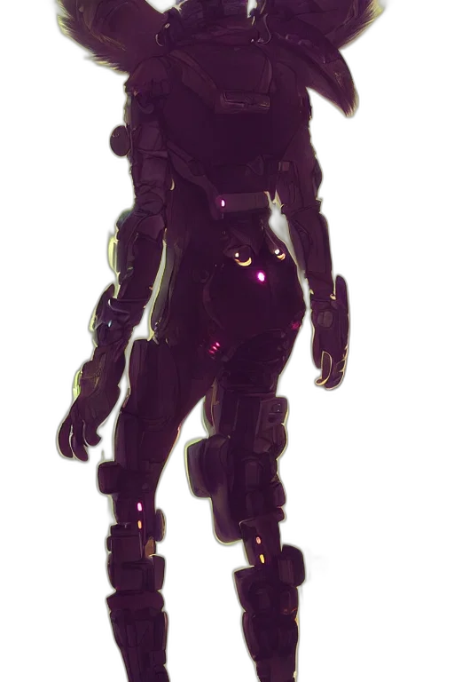 robot, weapon, creature, staff transparent PNG cut-out
