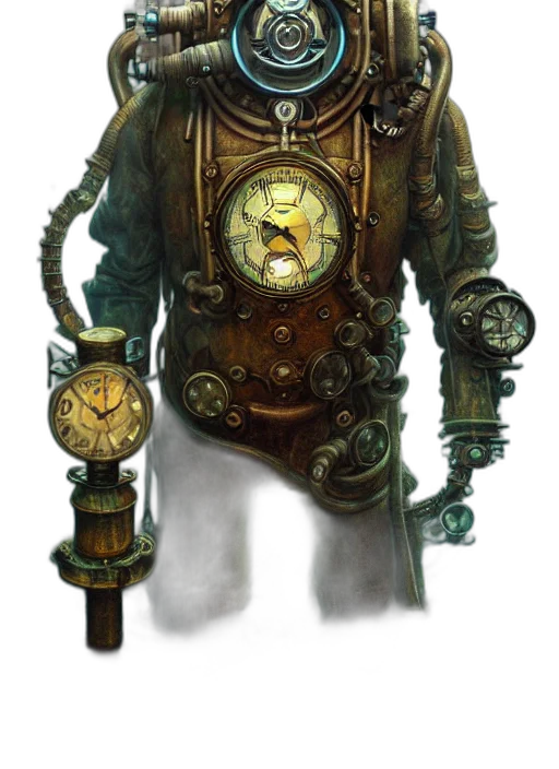 staff, robot, mask, weapon transparent PNG cut-out