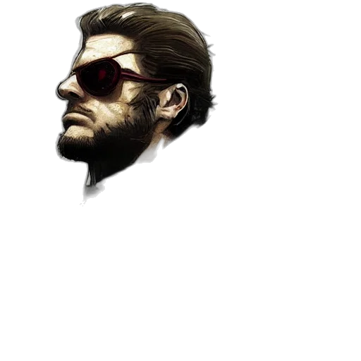 face, jacket, hair, mask transparent PNG cut-out