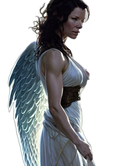 fantasy art, concept art, comic book art, photorealistic transparent PNG cut-out