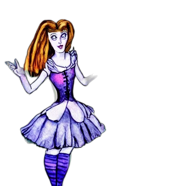 dress, cartoon, pixel art, concept art transparent PNG cut-out