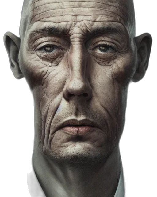 face, mask, staff, creature transparent PNG cut-out