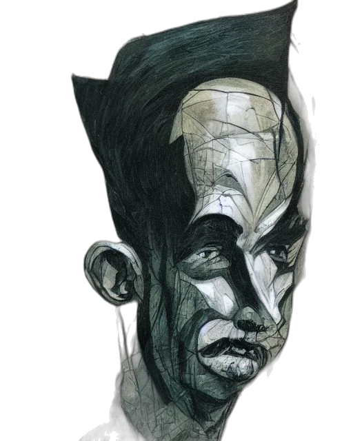 face, mask, robot, staff transparent PNG cut-out