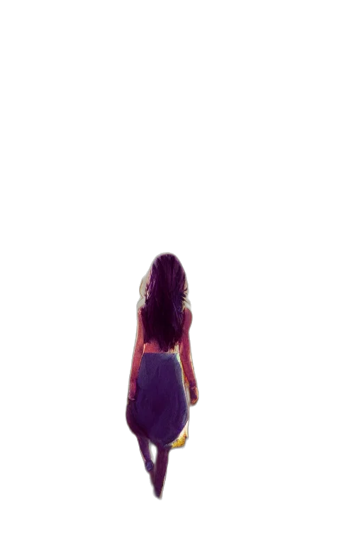 dress, creature, hair, face, concept art, watercolor, pixel art, comic book art transparent PNG cut-out