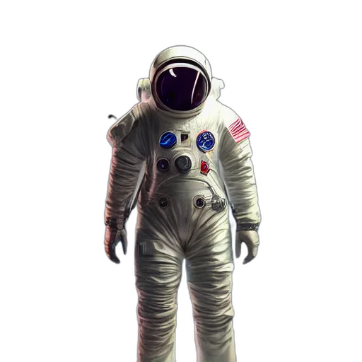 robot, jacket, staff, mask transparent PNG cut-out