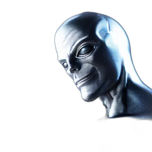 mask, robot, face, creature transparent PNG cut-out