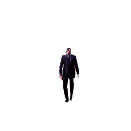 jacket, staff, robot, umbrella, pixel art, concept art, 3d render, outer space transparent PNG cut-out