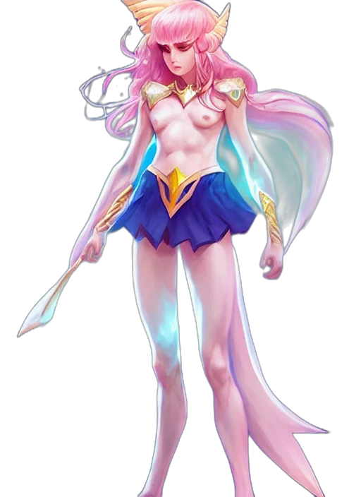 staff, dress, concept art, fantasy art, anime, pixel art, pastel, colorful transparent PNG cut-out