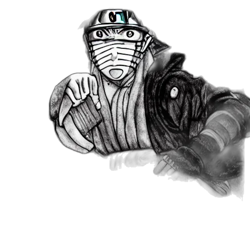 mask, robot, weapon, creature transparent PNG cut-out