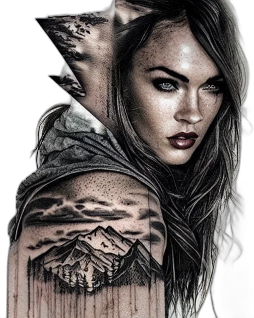 dragon, jewelry, face, fantasy art, comic book art, photorealistic, concept art, megan transparent PNG cut-out