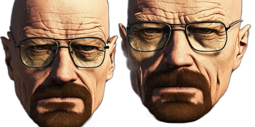 face, mask, 3d render, photorealistic transparent PNG cut-out