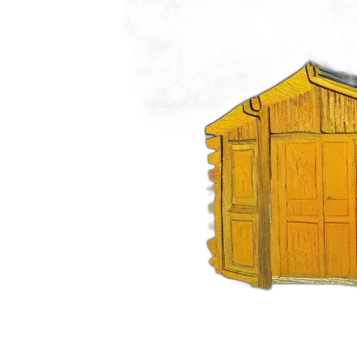 furniture, building, dress, concept art, 3d render, photorealistic, watercolor, golden transparent PNG cut-out