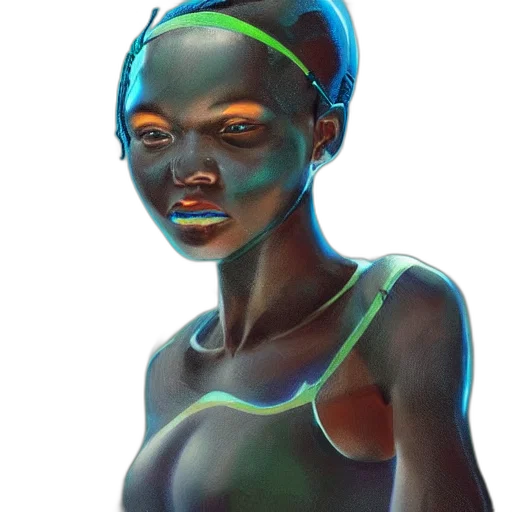 face, mask, jewelry, robot transparent PNG cut-out