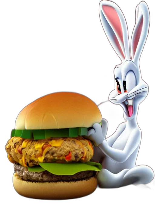 food, animal, creature, 3d render transparent PNG cut-out