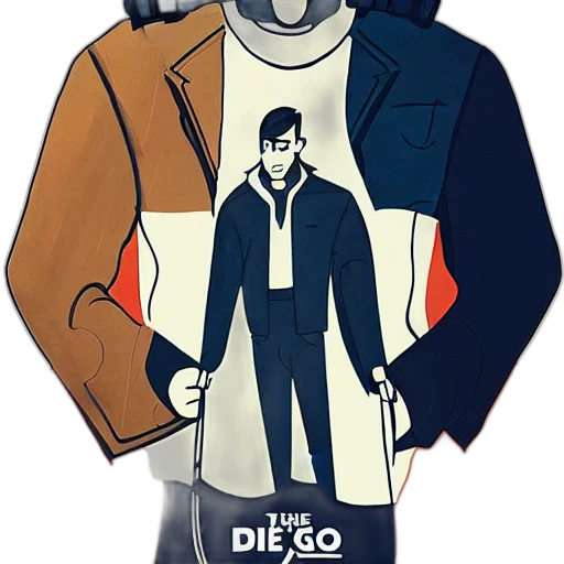 jacket, comic book art, concept art, cartoon transparent PNG cut-out