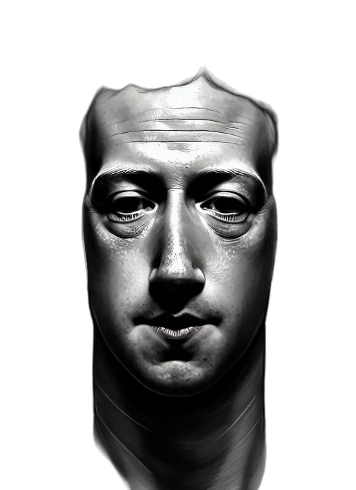 mask, face, bottle, crown, photorealistic, 3d render, concept art, cartoon transparent PNG cut-out