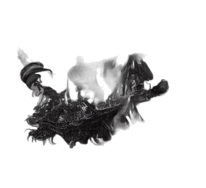 dragon, crown, mask, hat, concept art, fantasy art, 3d render, photorealistic transparent PNG cut-out
