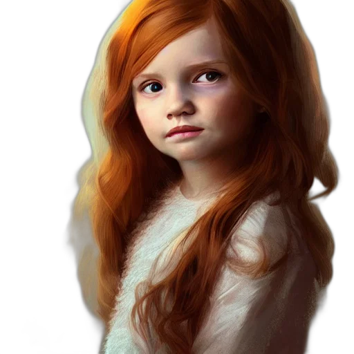 dress, face, photorealistic, fantasy art, oil painting, concept art, golden, red transparent PNG cut-out