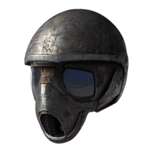 mask, face, weapon, hat, concept art, 3d render, photorealistic, portrait transparent PNG cut-out