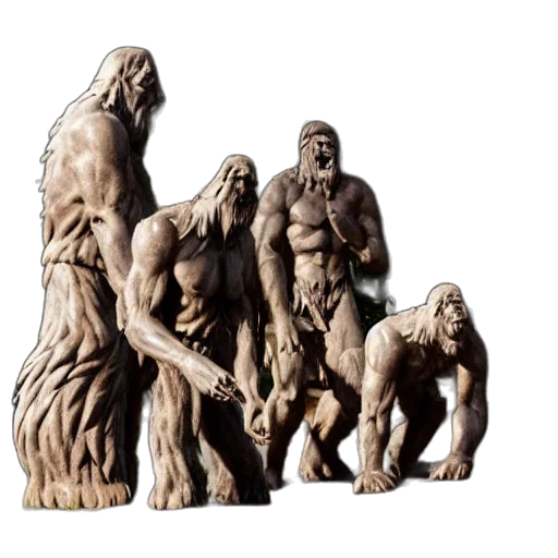 creature, animal, concept art, 3d render transparent PNG cut-out