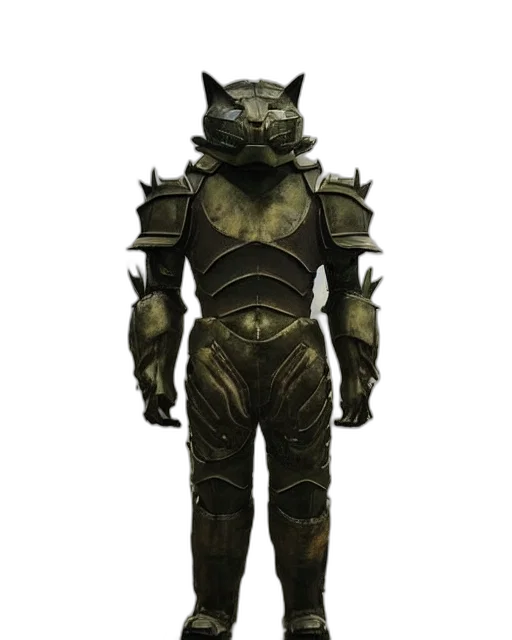 dragon, creature, mask, robot transparent PNG cut-out
