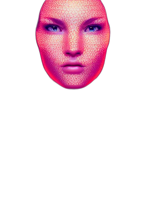 face, mask, robot, creature transparent PNG cut-out
