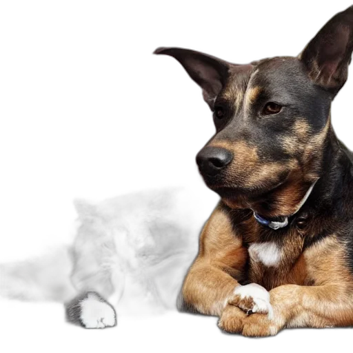 animal, staff, photorealistic, realistic transparent PNG cut-out