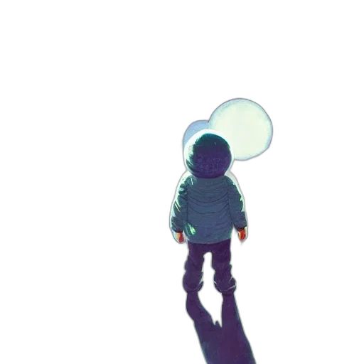 robot, jacket, creature, mask, concept art, pixel art, watercolor, comic book art transparent PNG cut-out