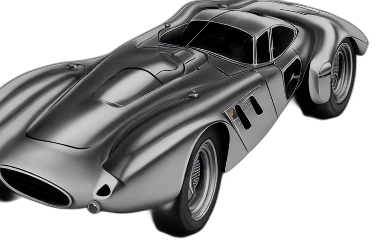 car, photorealistic, 3d render, concept art, blade, runner, ferrari, concept transparent PNG cut-out