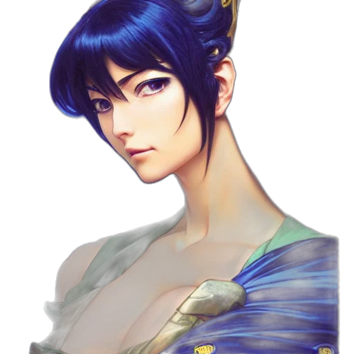 crown, staff, face, dress transparent PNG cut-out