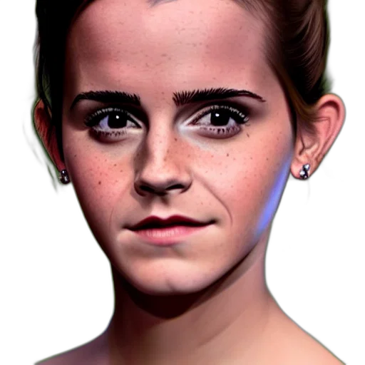 face, jewelry, hair, photorealistic, concept art, 3d render, cartoon, emma transparent PNG cut-out