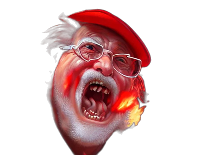 face, mask, creature, staff transparent PNG cut-out