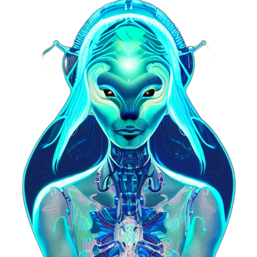robot, face, jewelry, mask, concept art, fantasy art, pixel art, cyberpunk transparent PNG cut-out