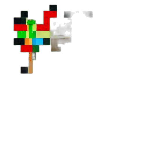 weapon, sword, dragon, staff, pixel art, concept art, 3d render, fantasy art transparent PNG cut-out