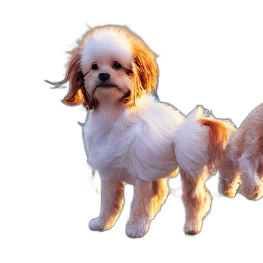 animal, creature, hair, staff, photorealistic, 3d render, concept art, pixel art transparent PNG cut-out