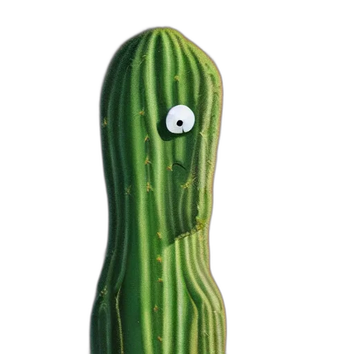 weapon, animal, creature, food, 3d render, photorealistic, concept art, cactus transparent PNG cut-out