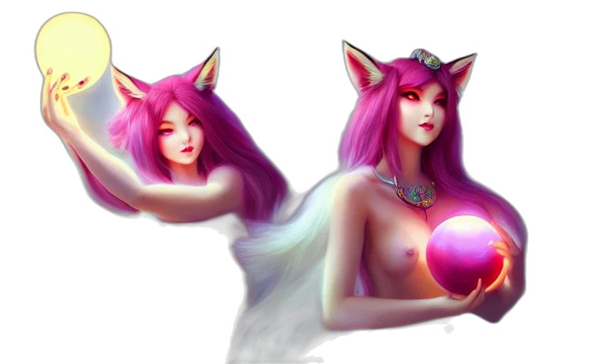 fantasy art, concept art, 3d render, pixel art transparent PNG cut-out